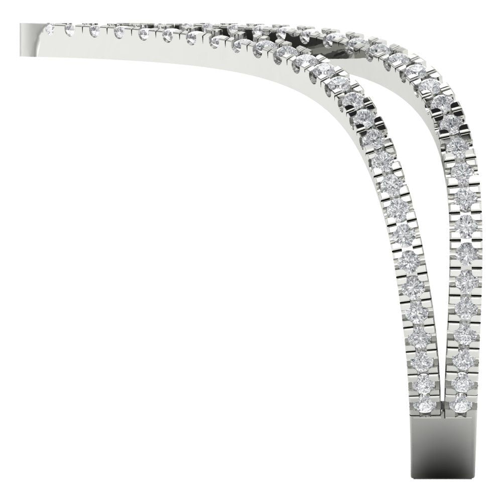 Halo Promise Rings, Halo Rings, Promise Rings, 1.01 Ct Designer Classic Promise Contemporary Unique Ring Band Round Cut Solid 14k White Gold