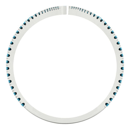 0.525 cttw Simulated Turquoise Statement Engagement Ring - Solid Gold (Round Cut,1.0mm)