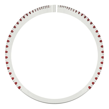 0.525 cttw Natural Garnet Statement Engagement Ring - Solid Gold (Round Cut,1.0mm)