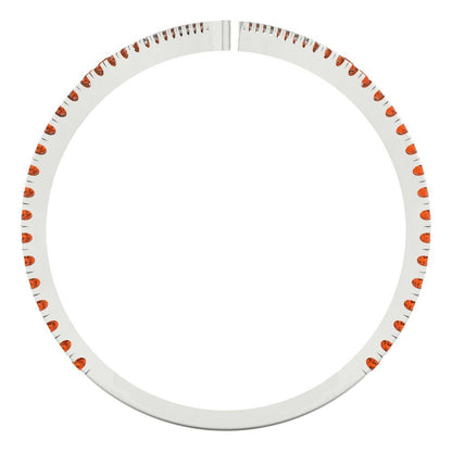 0.525 cttw Zirconia Simulated Red Diamond Statement Engagement Ring - Solid Gold (VVS1, Round Cut,1.0mm)