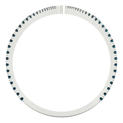 0.525 cttw Natural London Blue Topaz Statement Engagement Ring - Solid Gold (Round Cut,1.0mm)