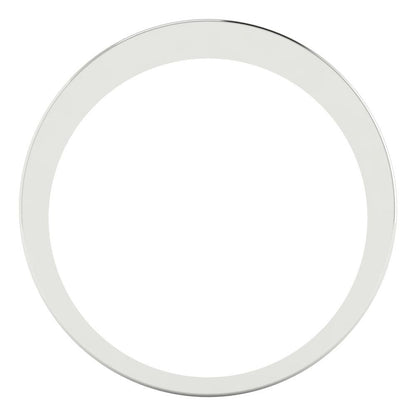 0.39 cttw Simulated Emerald Round Cut White Gold Eternity Wedding Band
