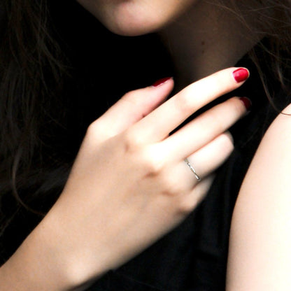 0.16 cttw Simulated Champagne Diamond Round Cut White Gold Eternity Wedding Band