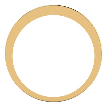 0.39 cttw Simulated Alexandrite Round Cut Yellow Gold Eternity Wedding Band