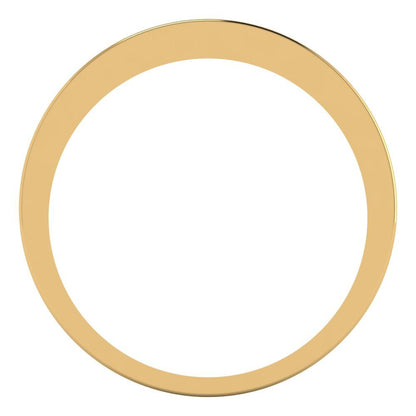 0.39 cttw Simulated Green Diamond Round Cut Yellow Gold Eternity Wedding Band