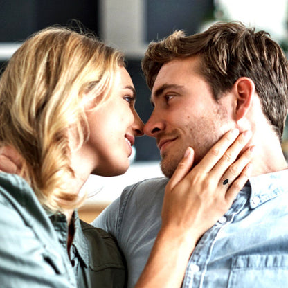 2.5 cttw Natural Onyx Solitaire  Engagement Ring - Solid Gold (Marquise Cut ,13x6.5mm)