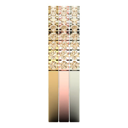 0.855 cttw Natural Morganite Round Cut White/Rose/Yellow Gold Eternity Wedding Band
