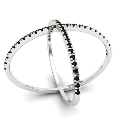 0.245 cttw Natural Onyx Statement Engagement Ring - Solid Gold (Round Cut,1.0mm)