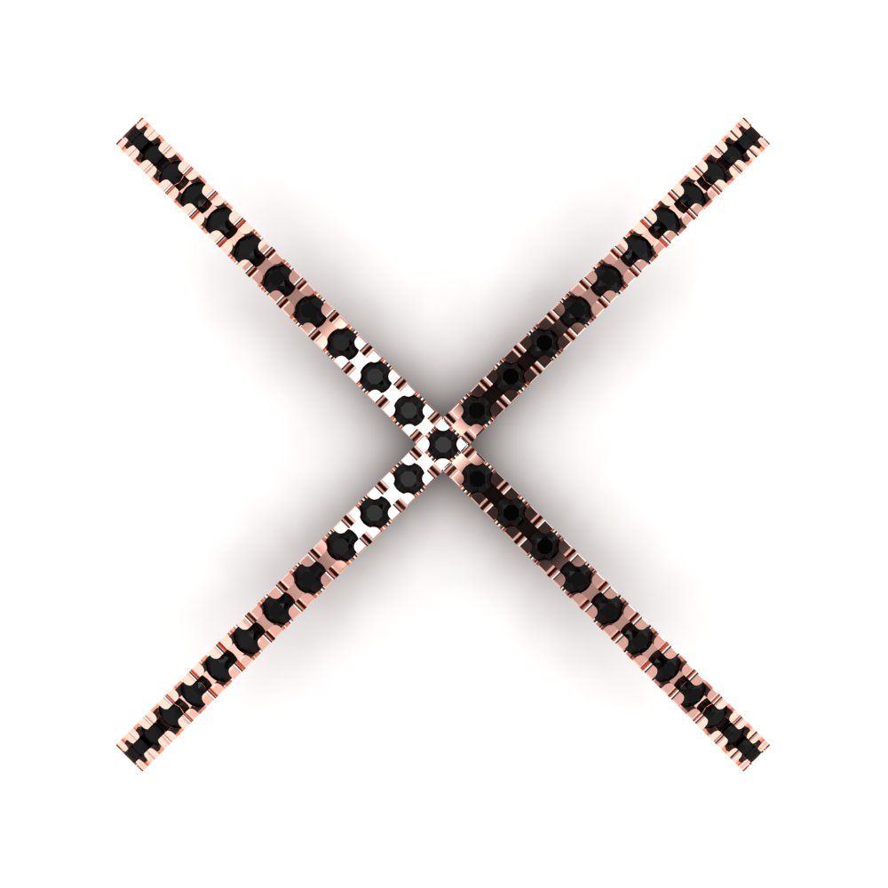 0.245 cttw Natural Onyx Statement Engagement Ring - Solid Gold (Round Cut,1.0mm)