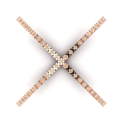 0.245 cttw Natural Morganite Statement Engagement Ring - Solid Gold (Round Cut,1.0mm)