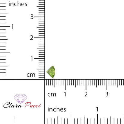 1 to 3 ct Asscher Cut VVS1 Natural Green Peridot August Birthstone