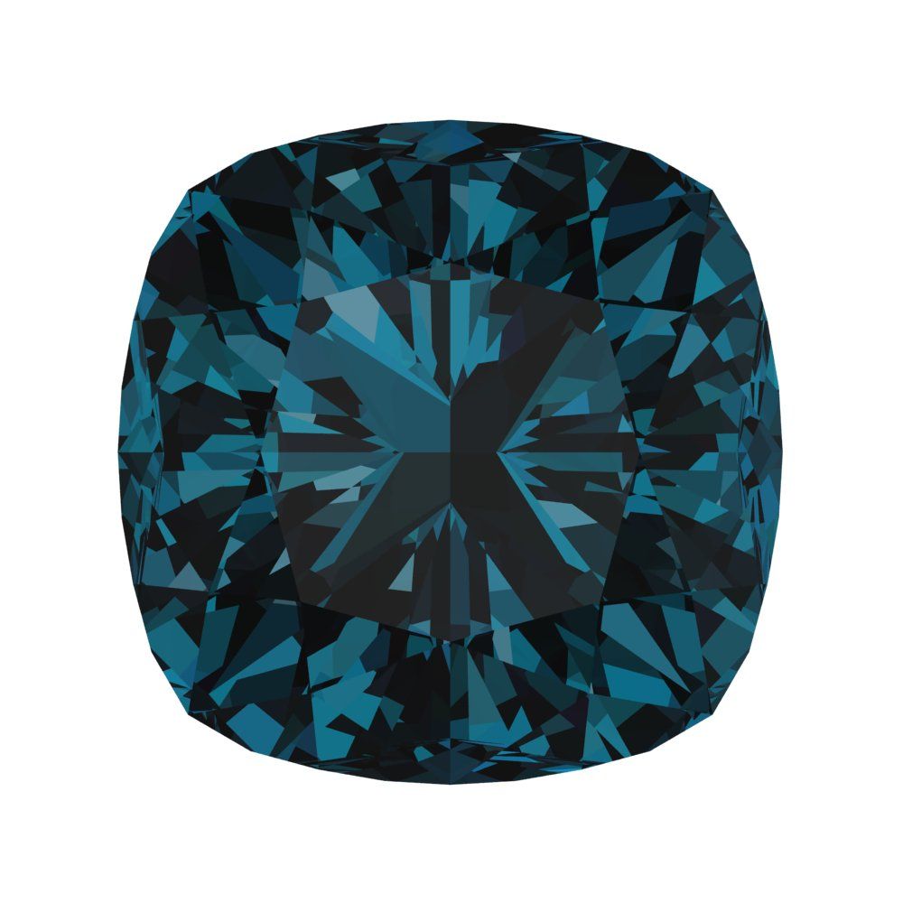 1 to 3 ct Cushion Cut VVS1 Natural london blue topaz September Birthstone
