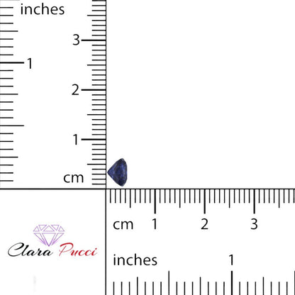 1 to 3 ct Cushion Cut VVS1 Simulated Blue sapphire September Birthstone