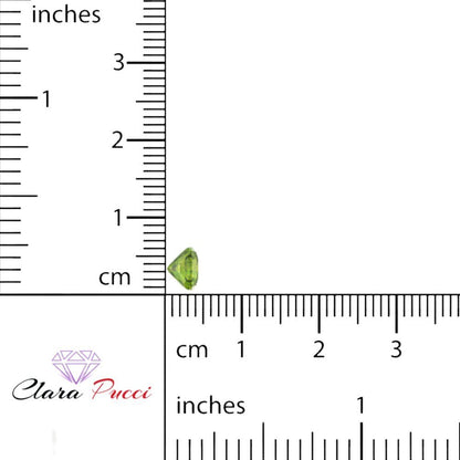 1 to 3 ct Cushion Cut VVS1 Natural Green Peridot August Birthstone