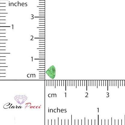 1 to 3 ct Cushion Cut VVS1 Simulated Light Green August Birthstone