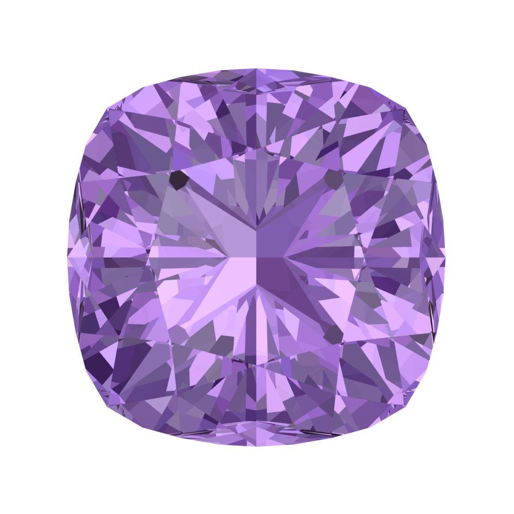 1 to 3 ct Cushion Cut VVS1 Simulated Purple Alexandrite February Birthstone