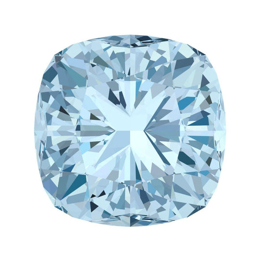 1 to 3 ct Cushion Cut VVS1 Natural Sky blue topaz March Birthstone