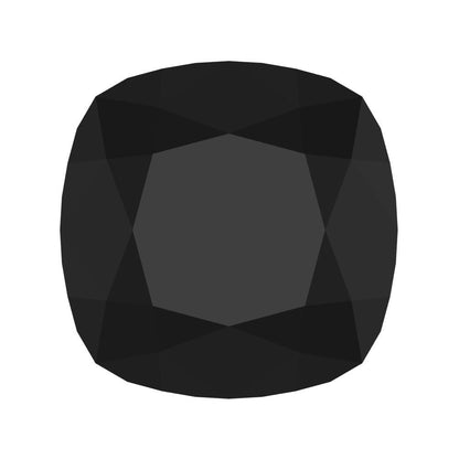 1 to 3 ct Cushion Cut VVS1 Natural Black Onyx December Birthstone