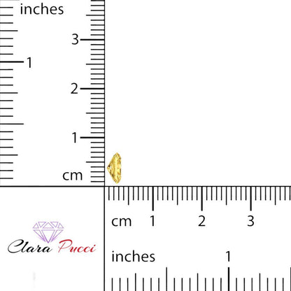 0.5 to 3 ct Emerald Cut VVS1 Natural Yellow Citrine November Birthstone