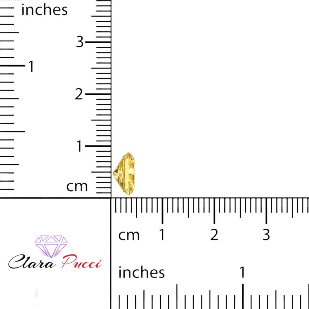 0.5 to 3 ct Emerald Cut VVS1 Natural Yellow Citrine November Birthstone