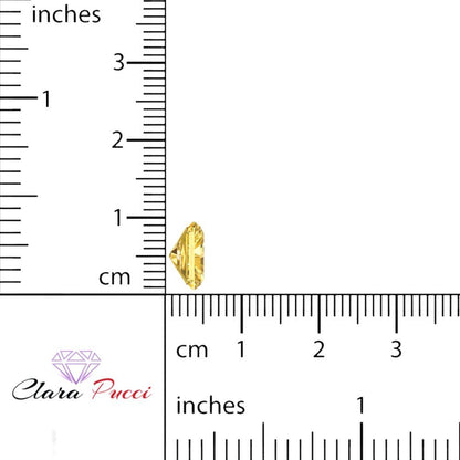 0.5 to 3 ct Emerald Cut VVS1 Natural Yellow Citrine November Birthstone