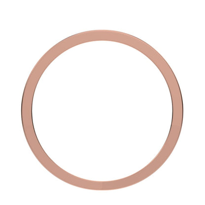 0.66Ct Baguette Cut Moissanite Minimalist half eternity Stackable channel light simple 14K / 18K Solid Rose Gold everyday wedding band