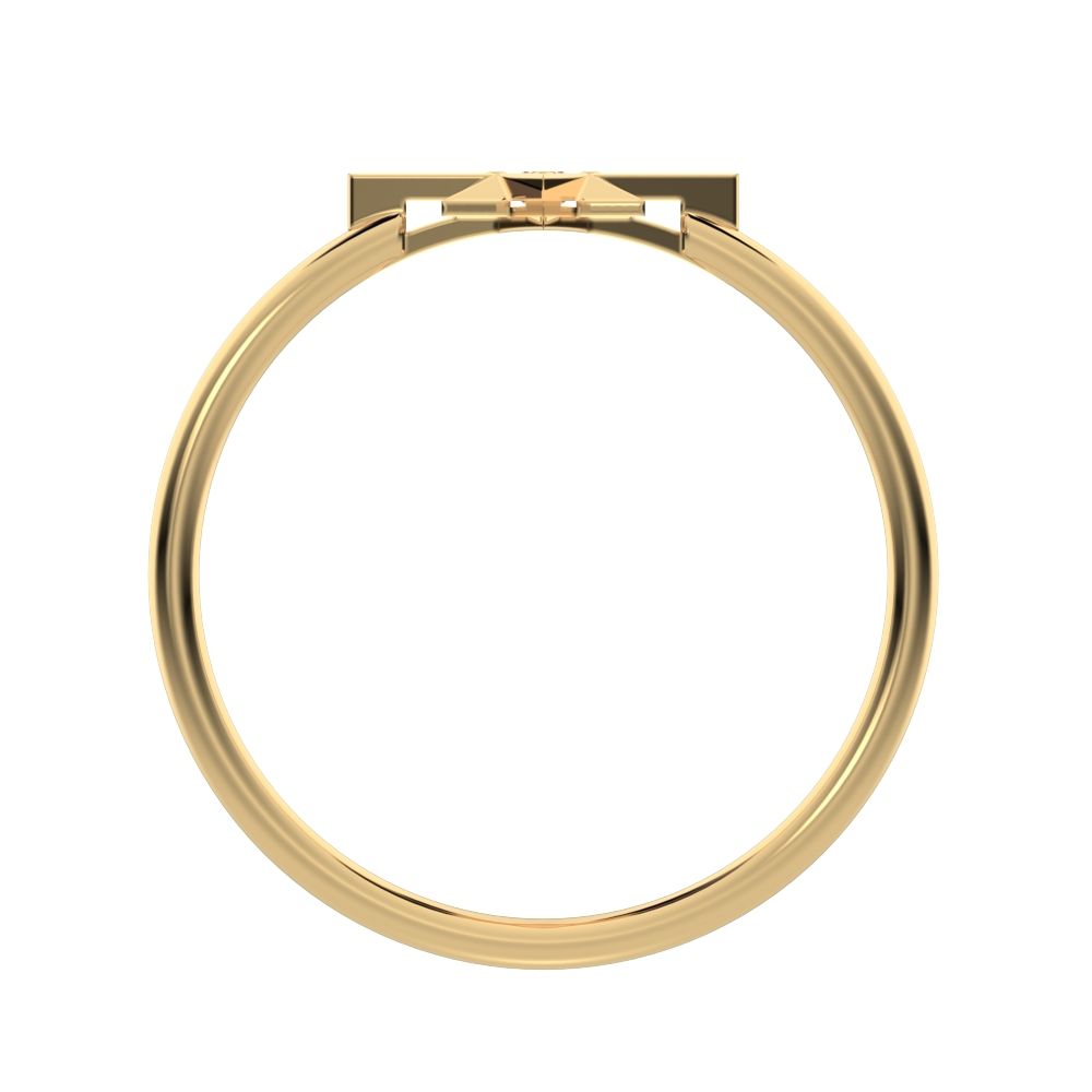 0.03 ct Round Cut Simulated Clear Diamond dainty Minimalist star halo sun light cocktail 14K / 18K Solid Yellow Gold everyday ring