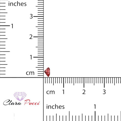 0.5 to 2 ct Heart Cut VVS1 Natural Red Garnet January Birthstone
