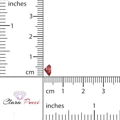 0.5 to 2 ct Heart Cut VVS1 Natural Red Garnet January Birthstone