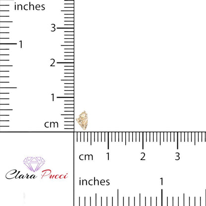 0.5 to 2 ct Heart Cut VVS1 Natural Brown Morganite November Birthstone