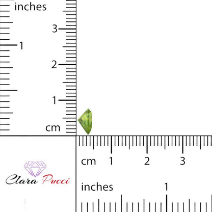 0.5 to 2 ct Heart Cut VVS1 Natural Green Peridot August Birthstone