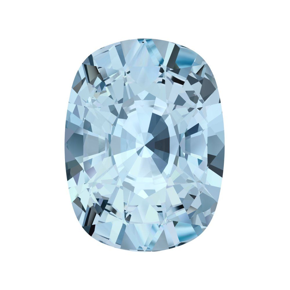 3 ct 9x7mm Long Cushion Cut Natural Sky blue topaz March Birthstone