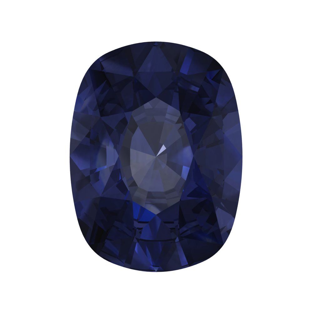 3 ct 9x7mm Long Cushion Cut Simulated Blue sapphire September Birthstone