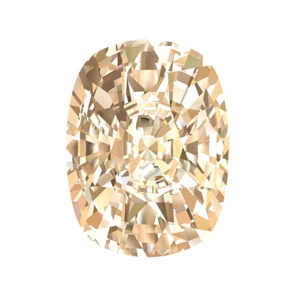 3 ct 9x7mm Long Cushion Cut Natural Brown Morganite November Birthstone