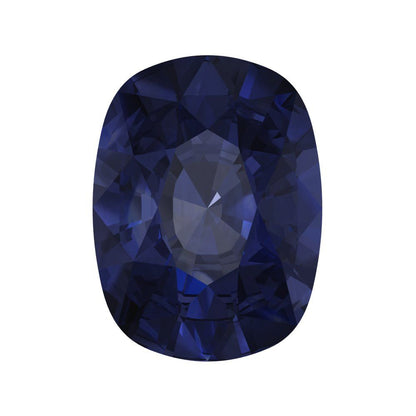 3 ct 9x7mm Long Cushion Cut Simulated Blue sapphire September Birthstone