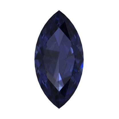 0.5 to 2.5 ct Marquise Cut Simulated Blue sapphire September Birthstone