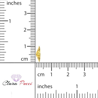 0.5 to 2.5 ct Marquise Cut Natural Yellow Citrine November Birthstone