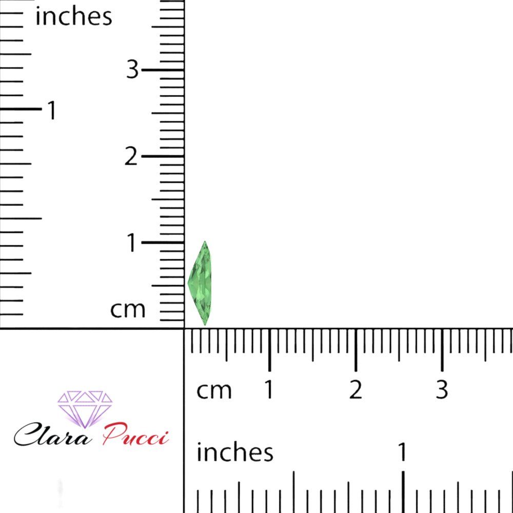 0.5 to 2.5 ct Marquise Cut Simulated Light Green August Birthstone