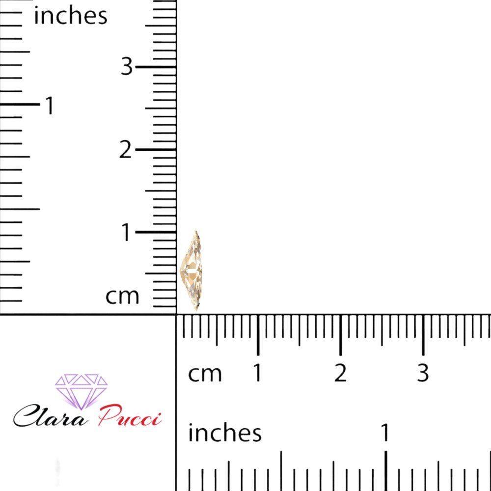 0.5 to 2.5 ct Marquise Cut Natural Brown Morganite November Birthstone