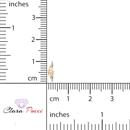 0.5 to 2.5 ct Marquise Cut Natural Brown Morganite November Birthstone