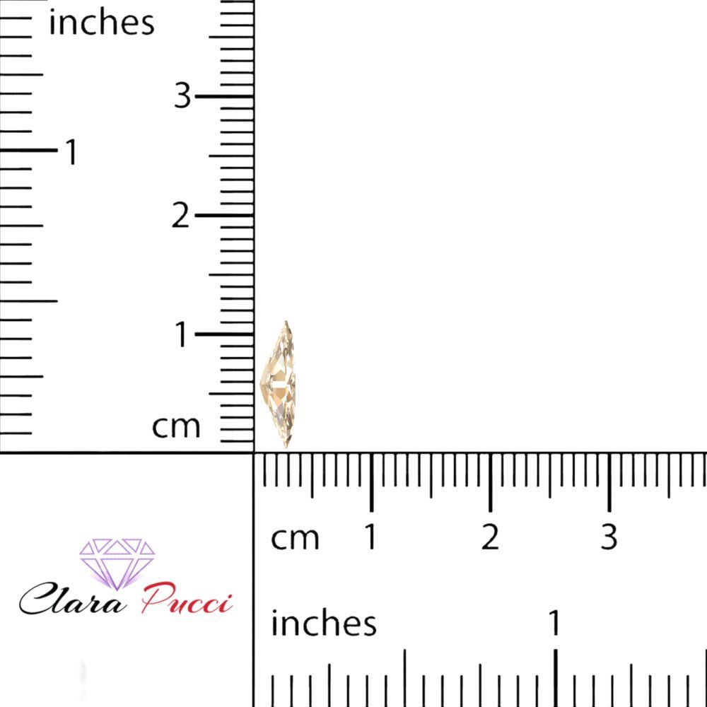 0.5 to 2.5 ct Marquise Cut Natural Brown Morganite November Birthstone