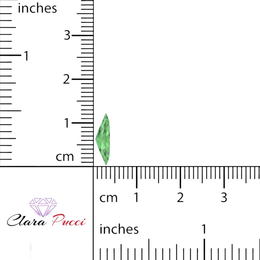 0.5 to 2.5 ct Marquise Cut Simulated Light Green August Birthstone