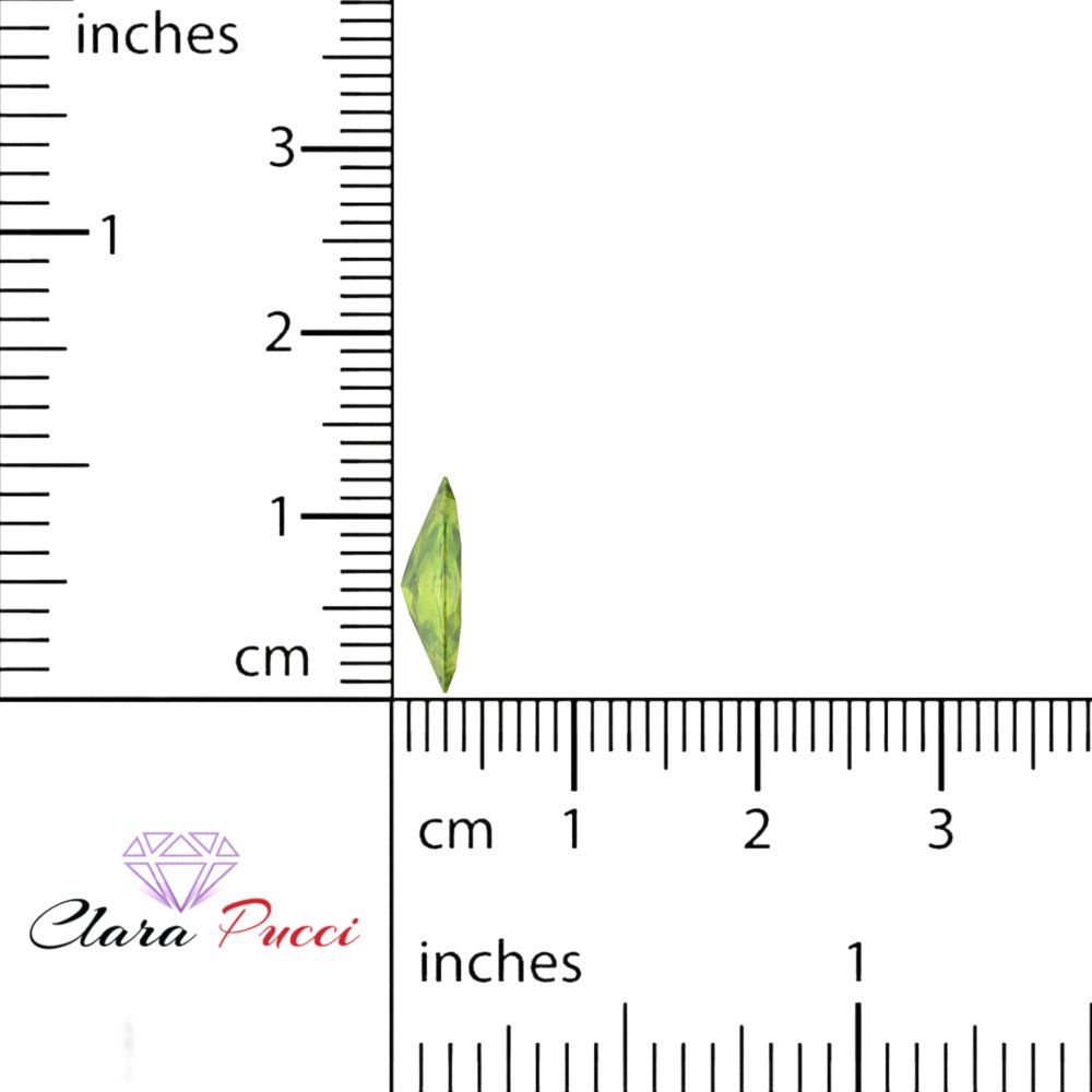 0.5 to 2.5 ct Marquise Cut Natural Green Peridot August Birthstone