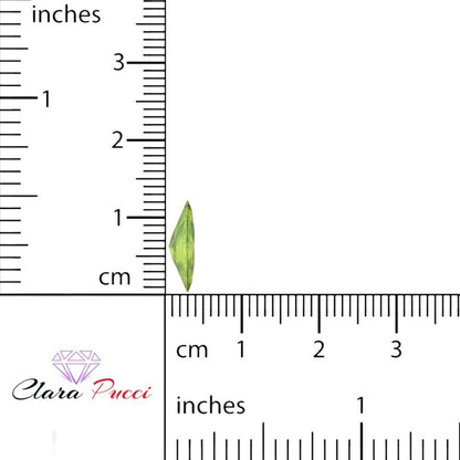 0.5 to 2.5 ct Marquise Cut Natural Green Peridot August Birthstone
