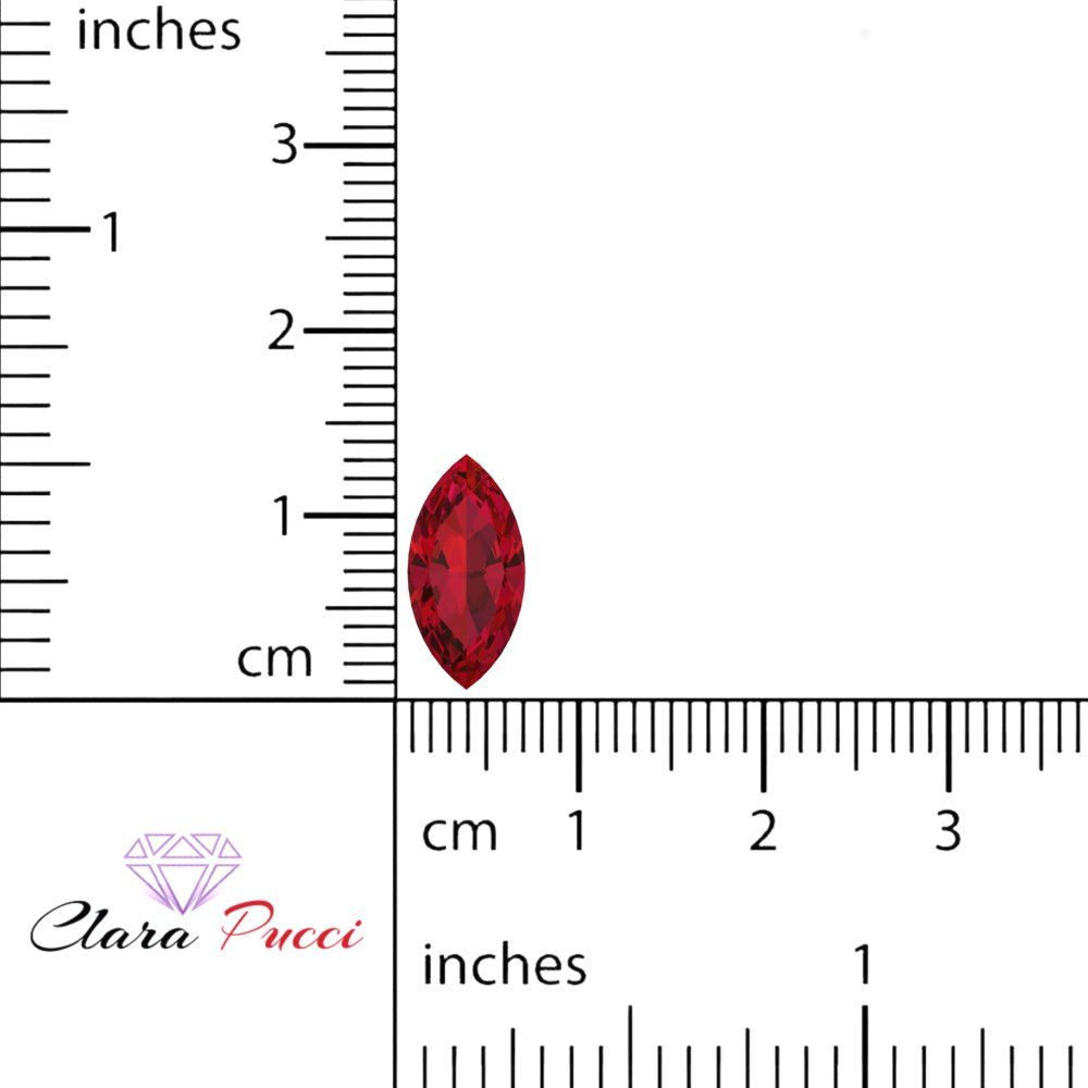 0.5 to 2.5 ct Marquise Cut Simulated Pink tourmaline July Birthstone
