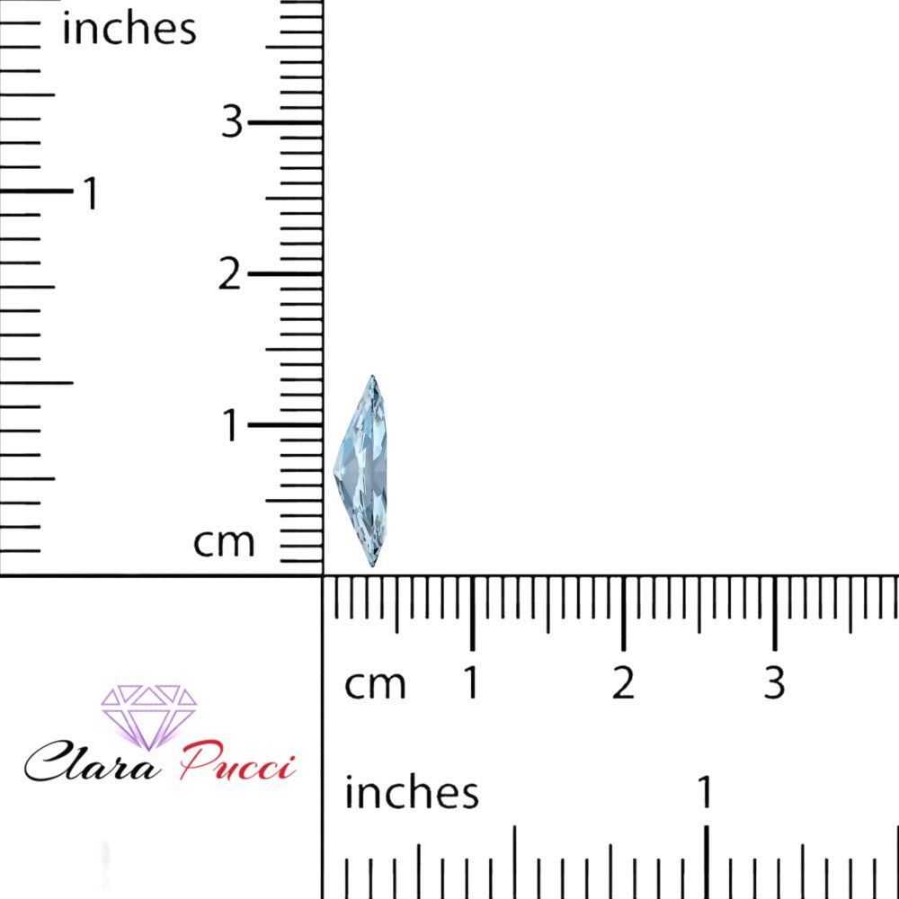 0.5 to 2.5 ct Marquise Cut Natural Sky blue topaz March Birthstone