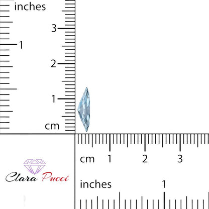 0.5 to 2.5 ct Marquise Cut Natural Sky blue topaz March Birthstone
