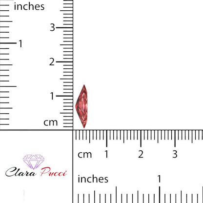 0.5 to 2.5 ct Marquise Cut Natural Red Garnet January Birthstone