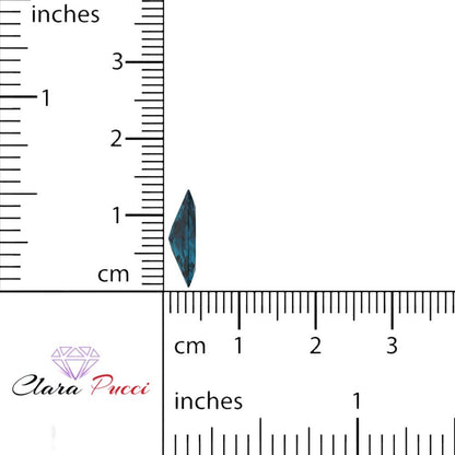 0.5 to 2.5 ct Marquise Cut Natural london blue topaz September Birthstone