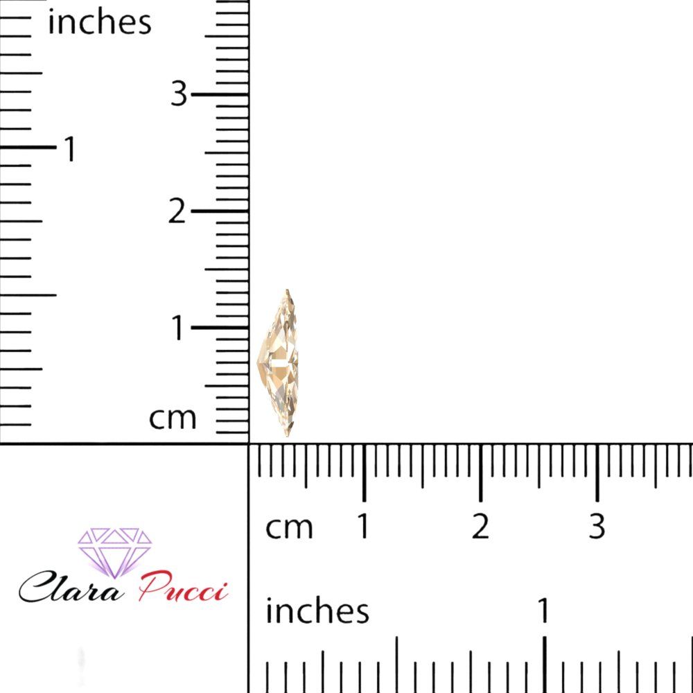 0.5 to 2.5 ct Marquise Cut Natural Brown Morganite November Birthstone